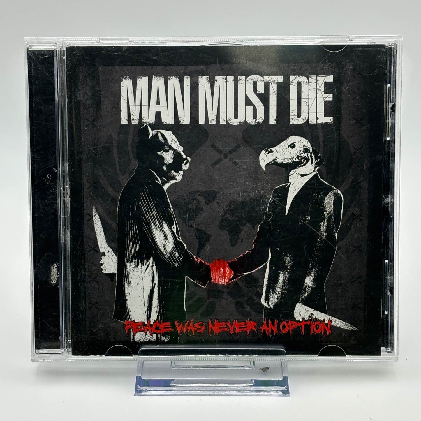 Man-Must-Die---Peace-Was-Never-an-Option-Used-CD