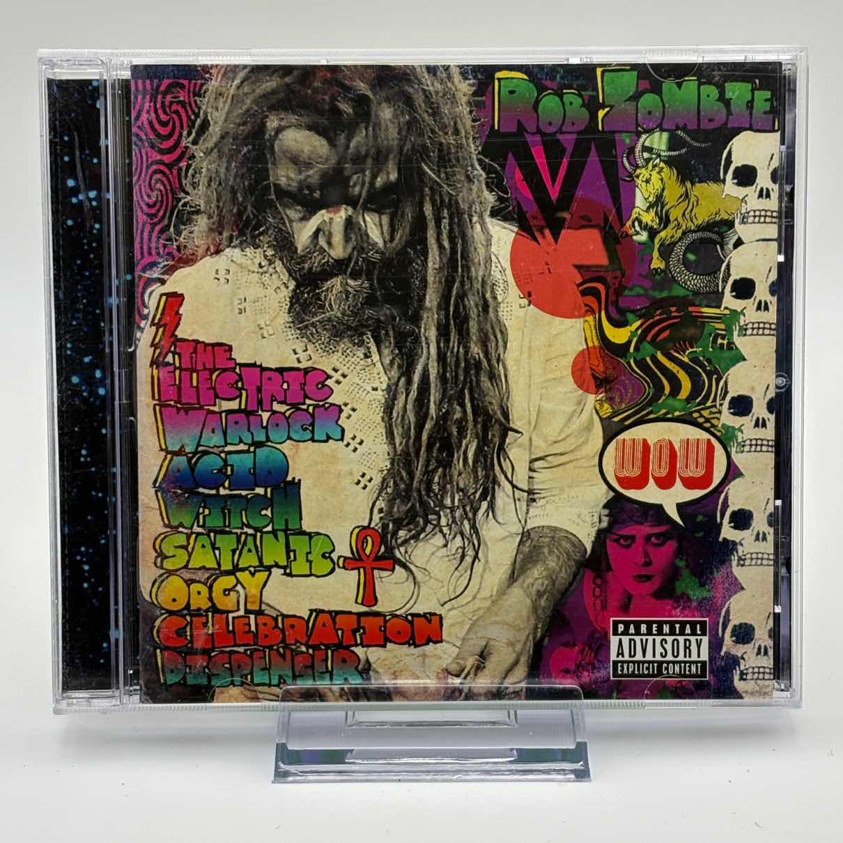 Rob-Zombie--The-Electric-Warlock-Acid-Witch-Satanic-Orgy-Celebration-Dispenser-Used-CD