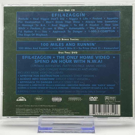 N.W.A. - Efil4zaggin (CD+DVD) (Used CD)