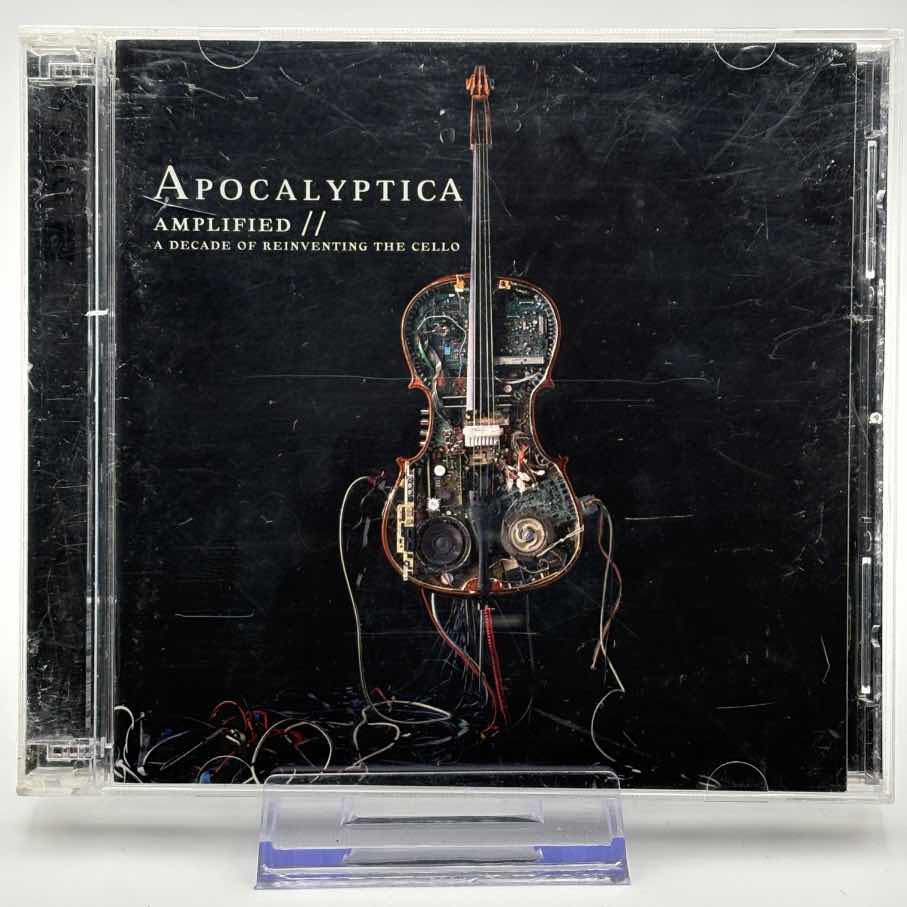 Apocalyptica--Amplified-A-Decade-of-Reinventing-the-Cello-2CD-Used-CD