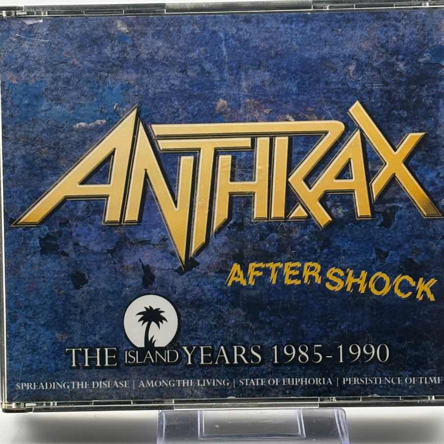 Anthrax--Aftershock-The-Island-Years-19851990-4CD-Used-CD