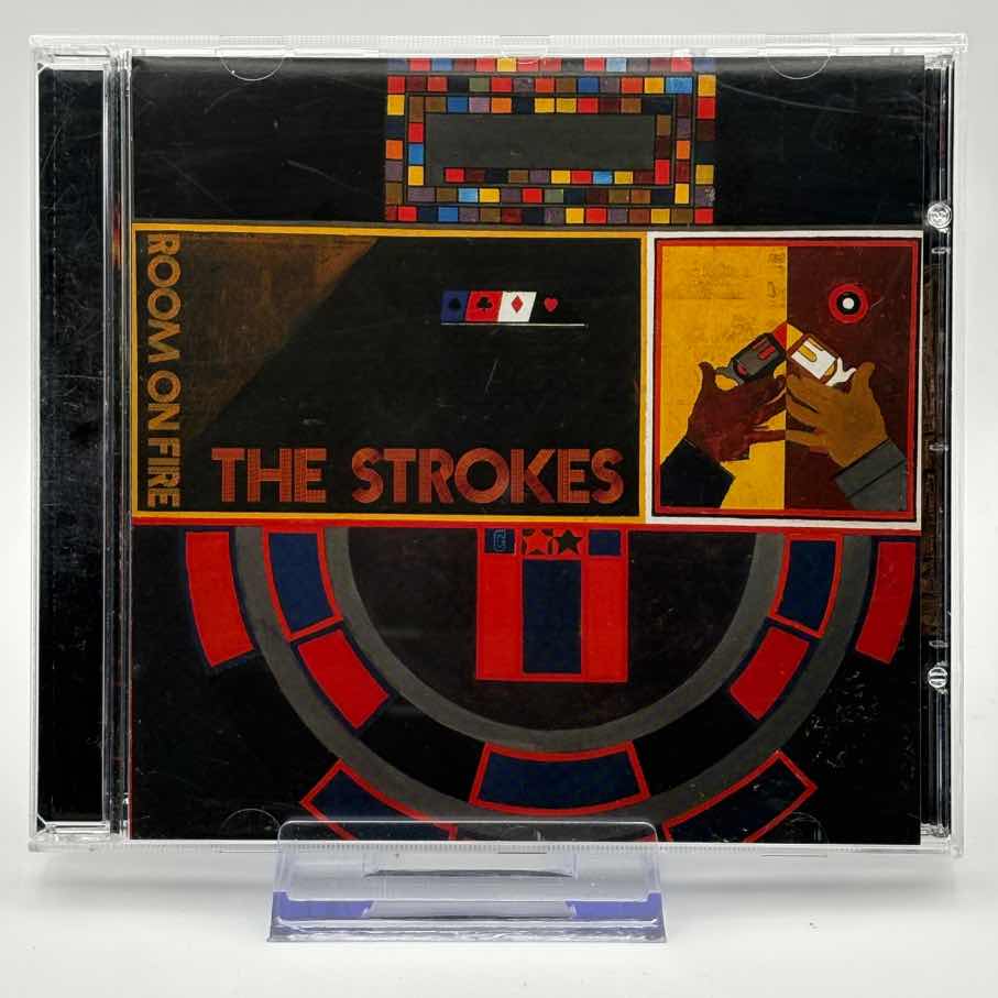 The-Strokes--Room-On-Fire-Used-CD