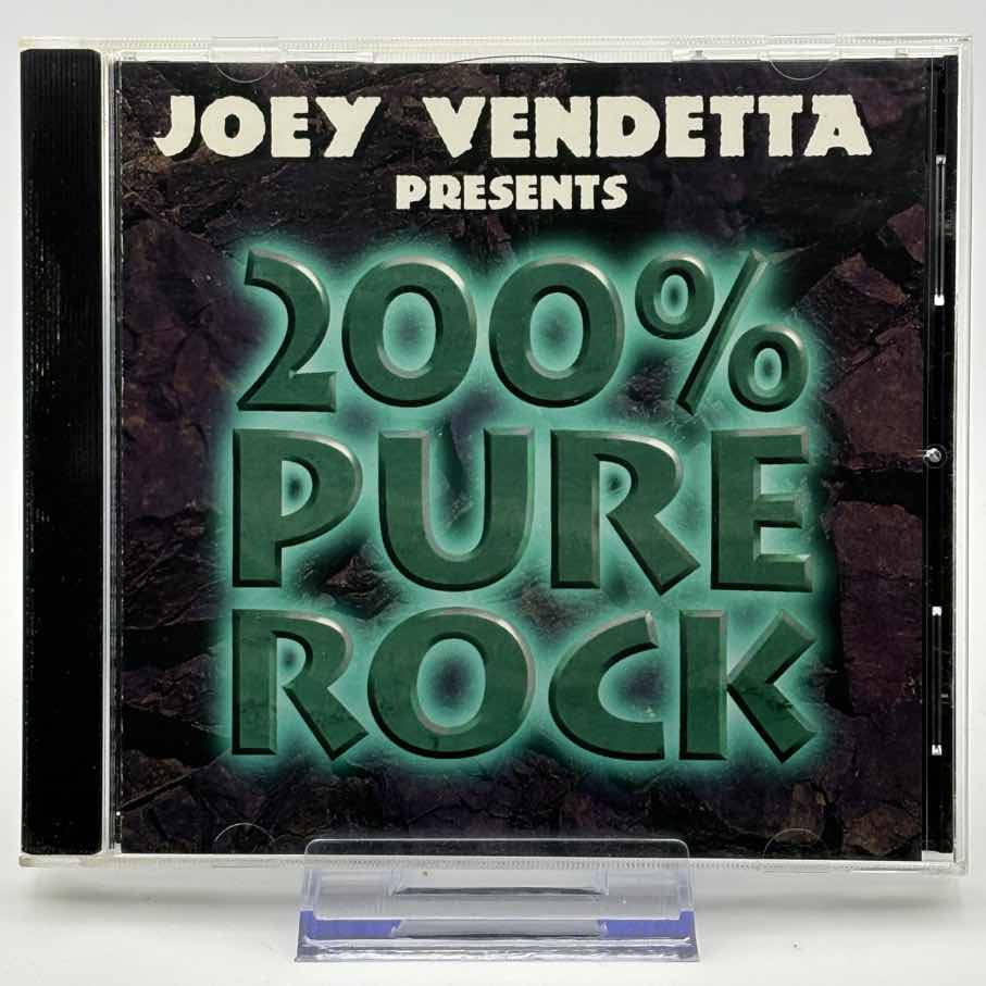 Various--Joey-Vendetta-Presents-200%-Pure-Rock-Used-CD