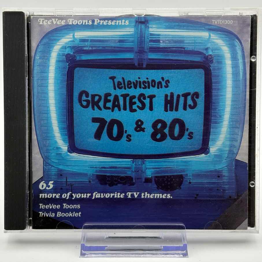 Various--Televisions-Greatest-Hits-70s--80s-Used-CD