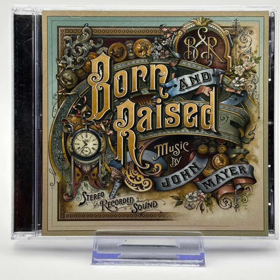 John-Mayer--Born-and-Raised-Used-CD