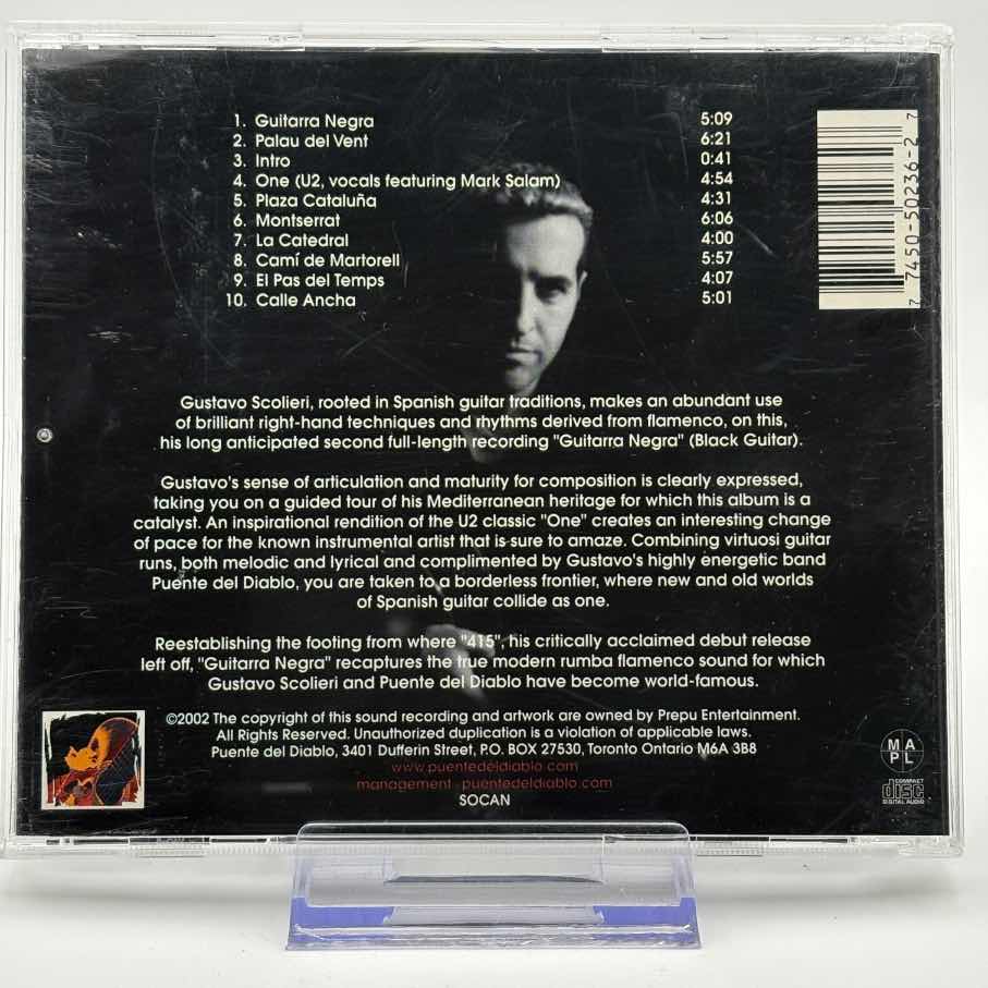 Gustave Scolieri & Puente del Diablo - Guitarra Negra (Used CD)