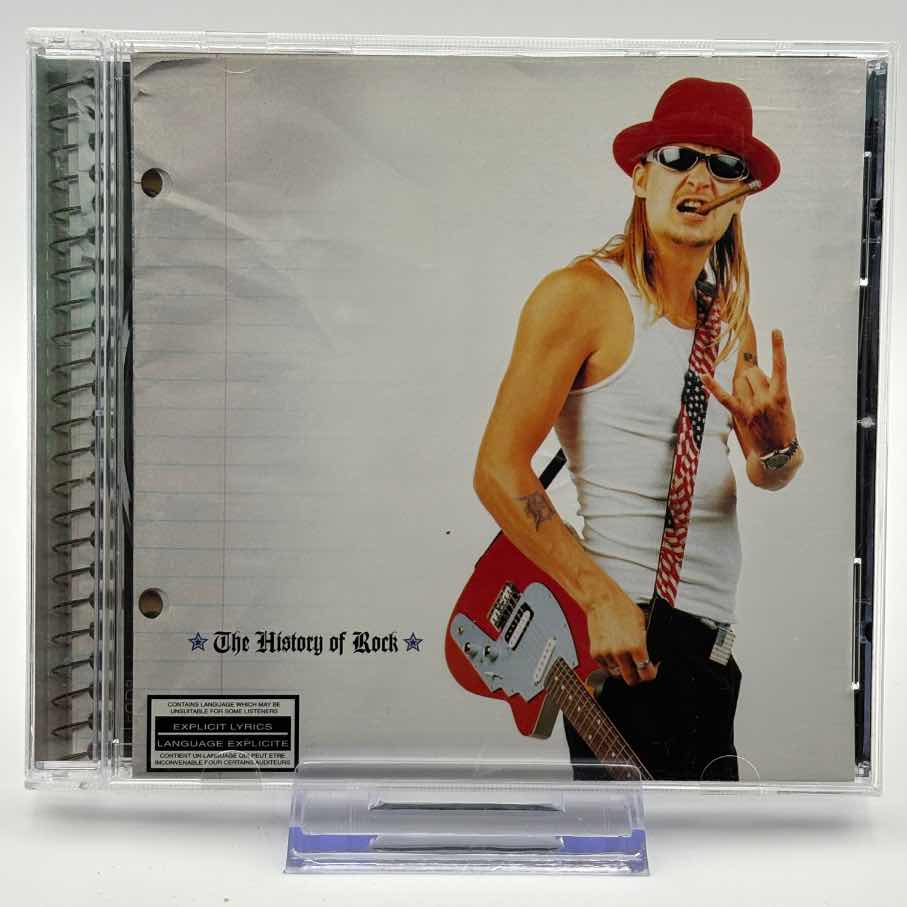 Kid-Rock--The-History-Of-Rock-Used-CD