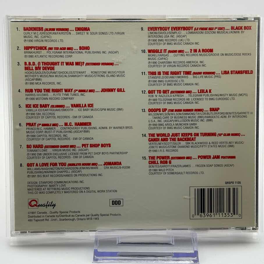 Various - Dance Mix '91 (Used CD)
