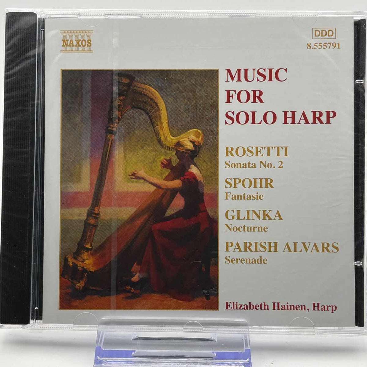 Various--Music-For-Solo-Harp-SEALED-CD