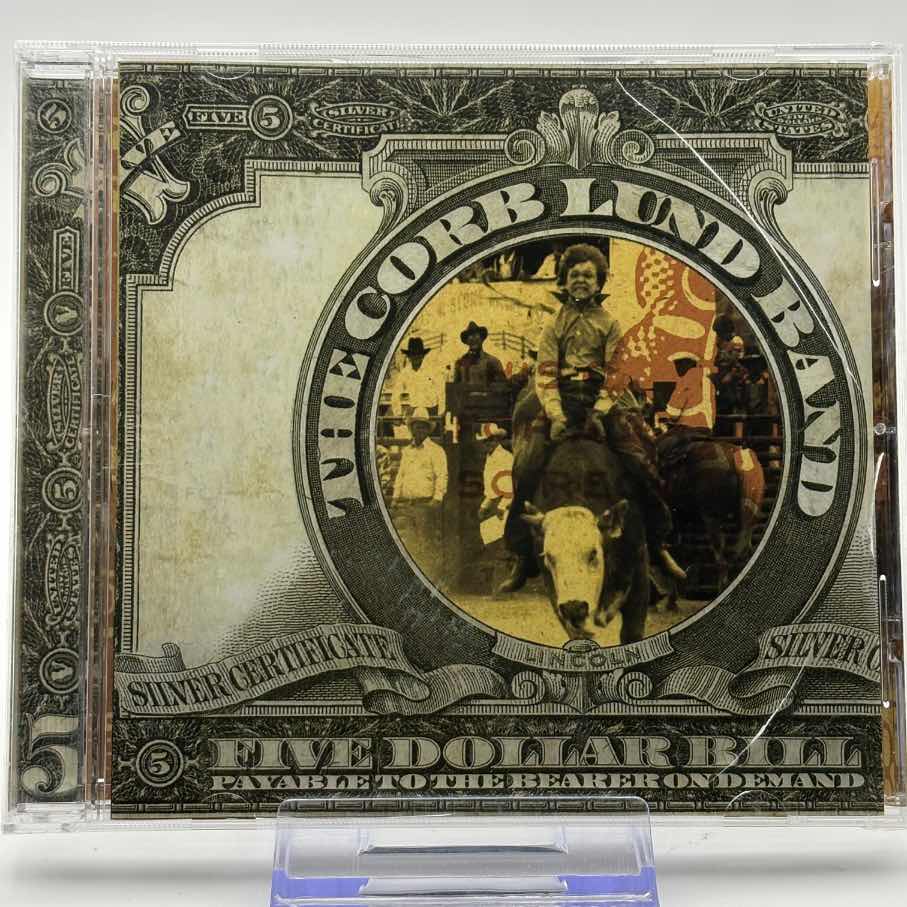The-Corb-Lund-Band--Five-Dollar-Bill-SEALED-CD--Cracked-jewel-case