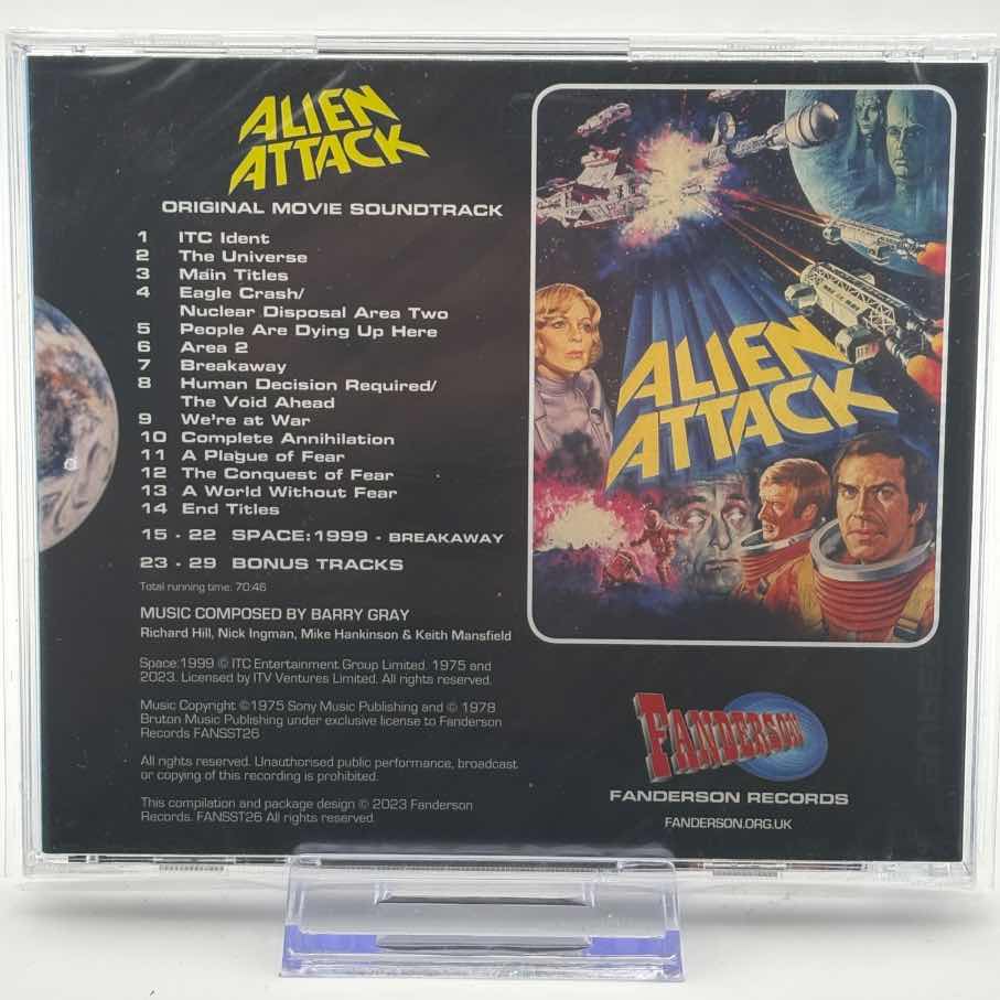 Alien Attack - Soundtrack (SEALED CD)