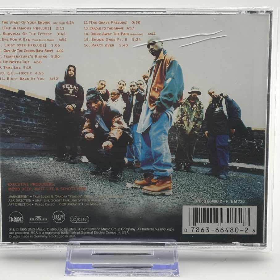 Mobb Deep - The Infamous (SEALED CD - Cracked Jewel Case)