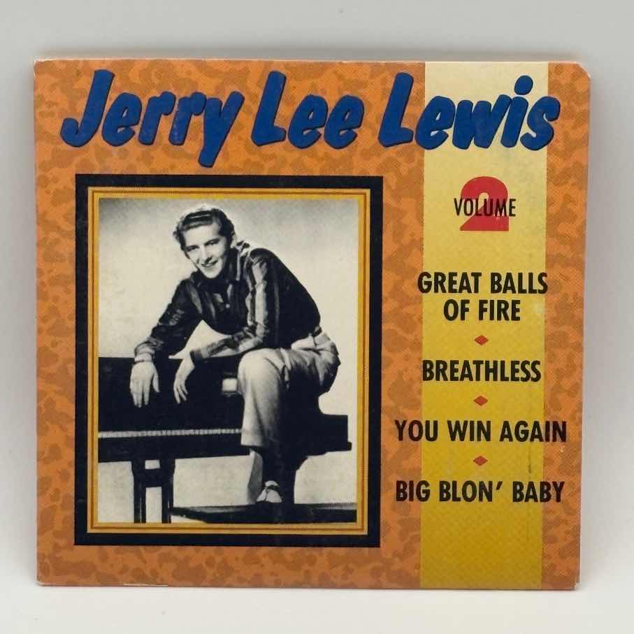 Jerry-Lee-Lewis--Lil-Bit-Of-Gold-Vol-2-Mini-CD-Used-CD