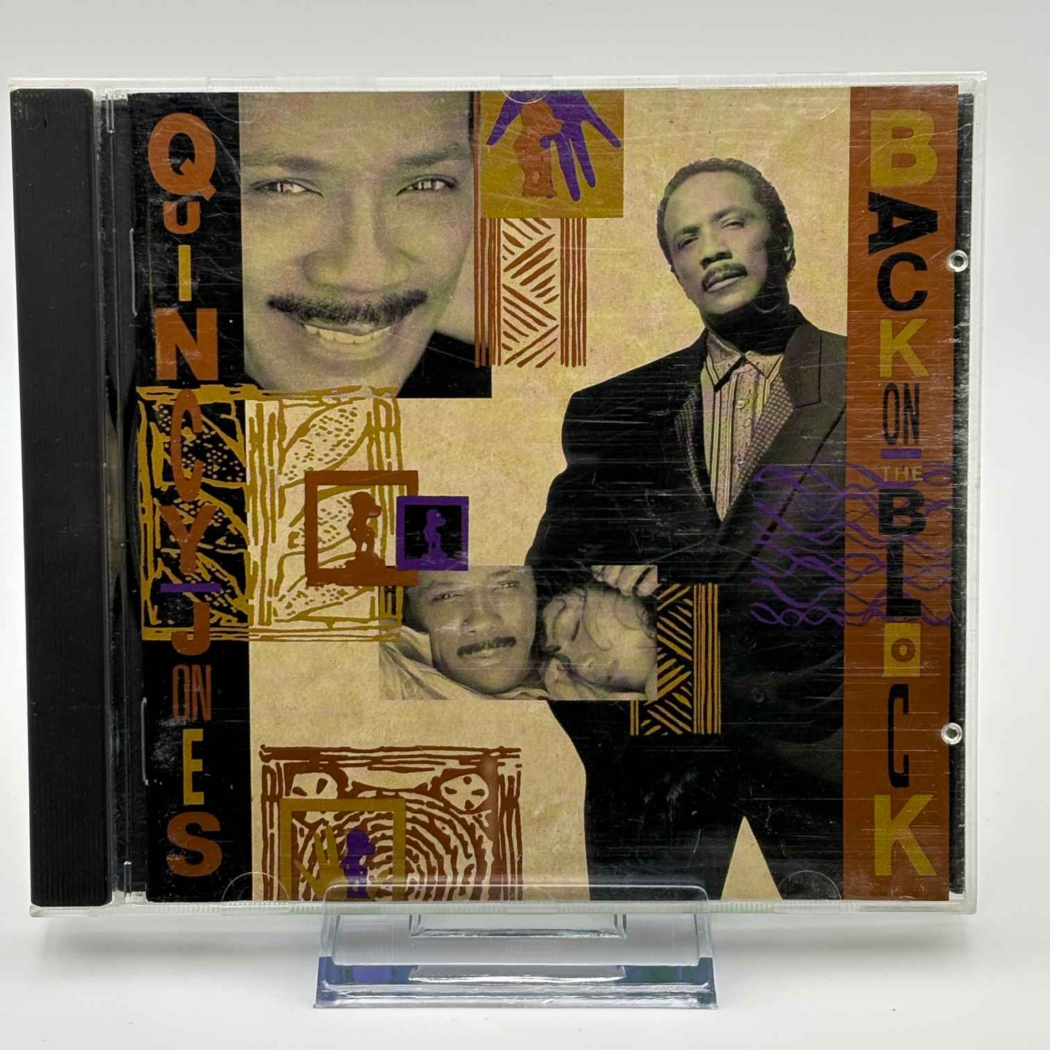 Quincy-Hones---Back-on-the-Block-Used-CD