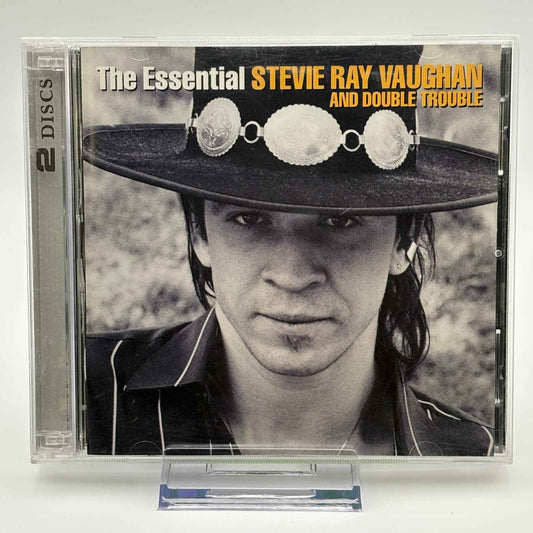 Stevie-Ray-Vaughan-and-Double-Trouble---The-Essential-2CD-Used-CD
