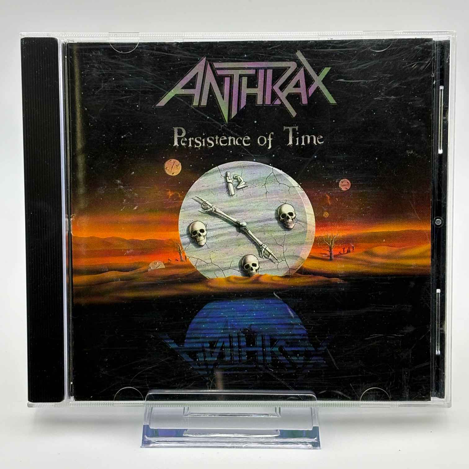Anthrax---Persistence-of-Time-Used-CD