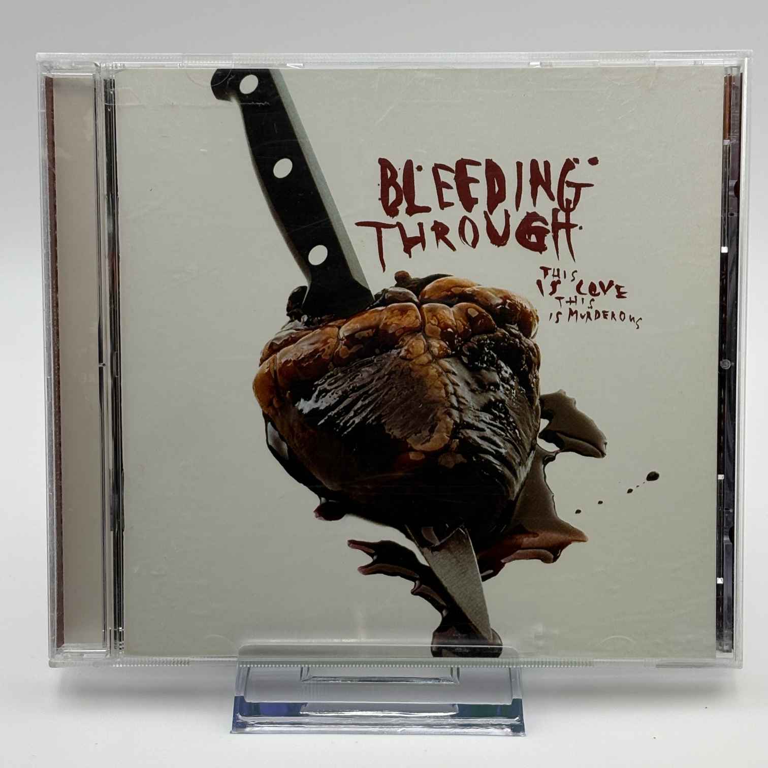 Bleeding-Through---This-Is-Love-This-is-Murderous-Used-CD