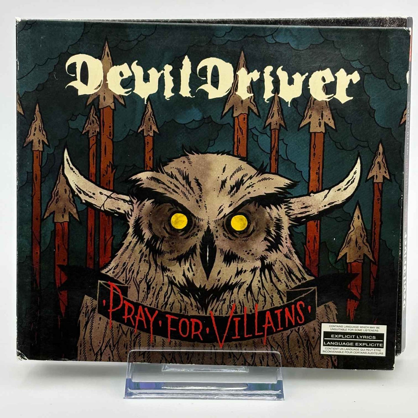 DevilDriver---Pray-For-Villains-CD+DVD-Used-CD