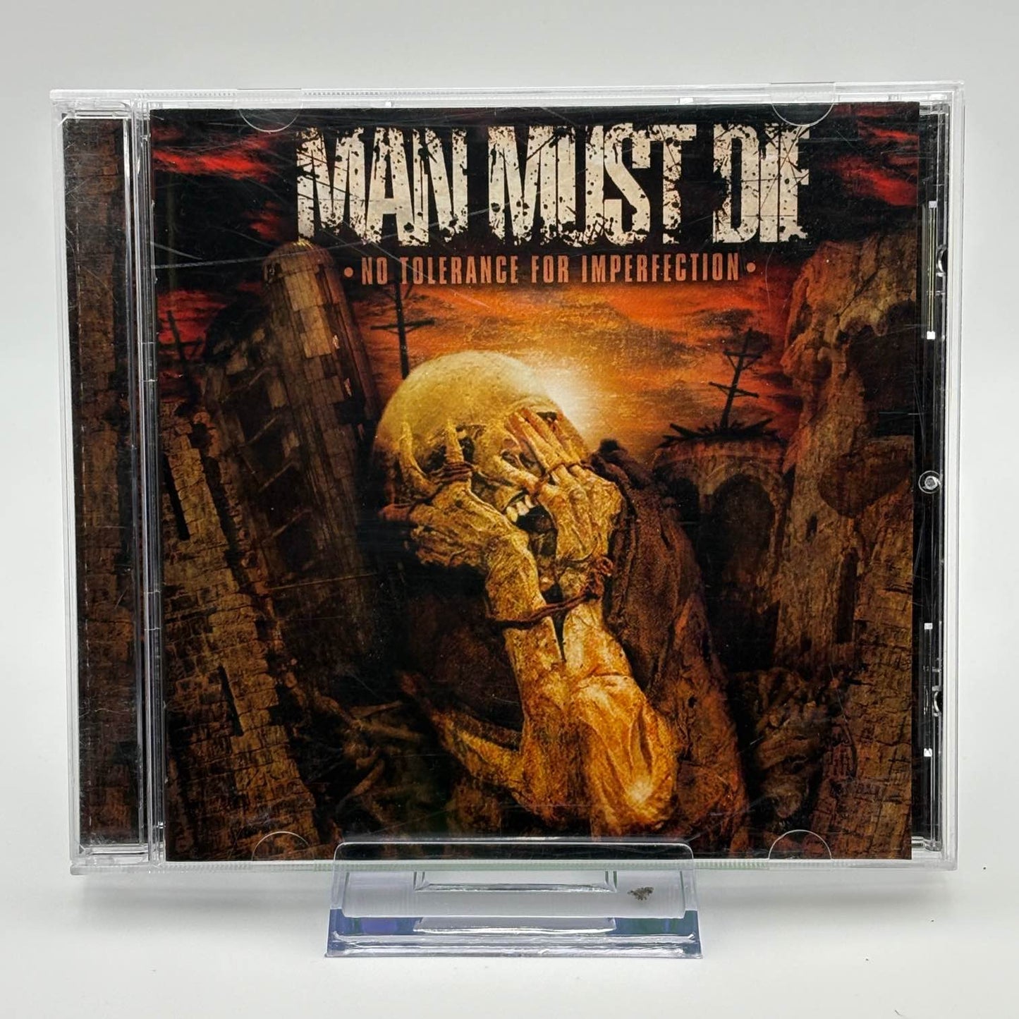 Man-Must-Die---No-Tolerance-for-Imperfection-Used-CD