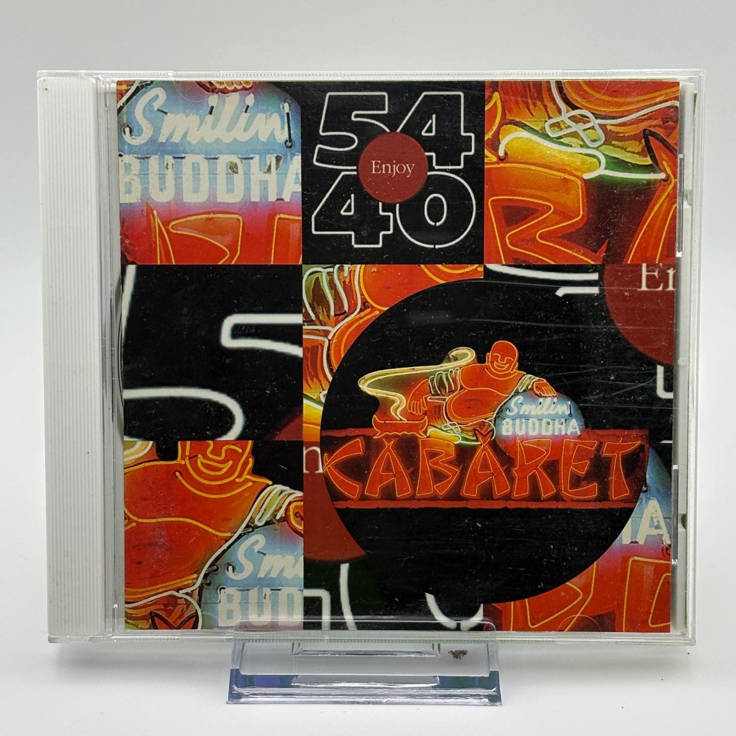54-40---Smilin'-Buddha-Cabaret-Used-CD-AUTOGRAPHED