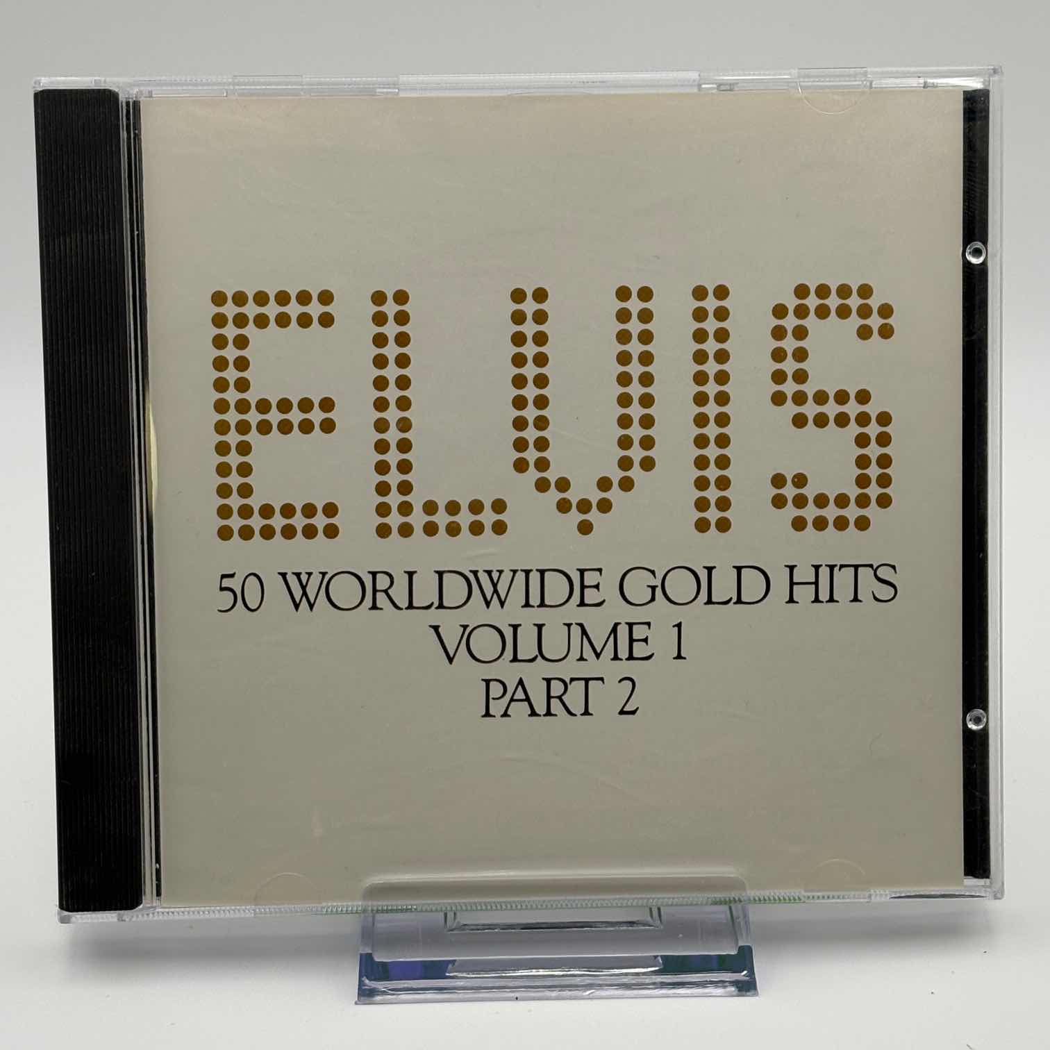 Elvis-Presley--50-Worldwide-Gold-Award-Hits-Vol-1-Part-2-Used-CD