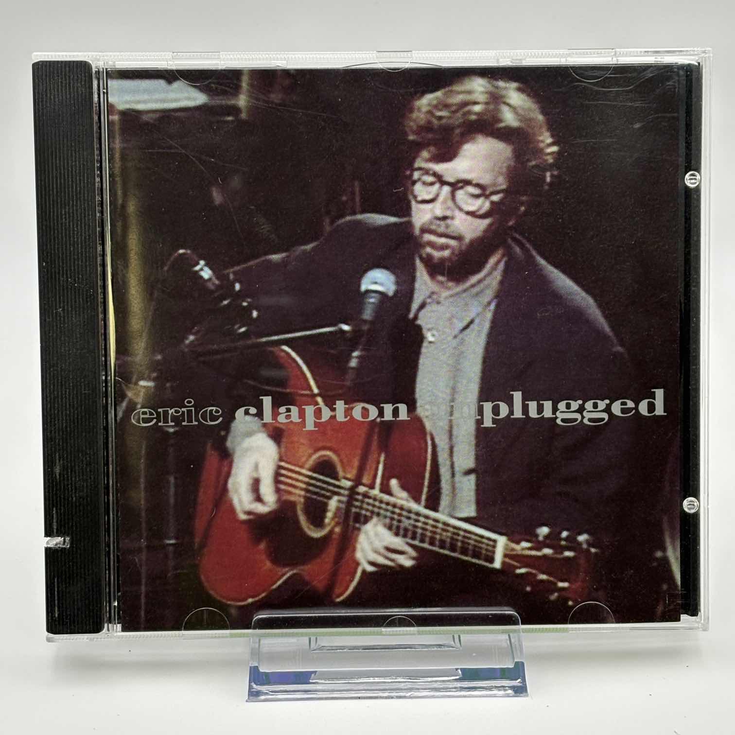 Eric-Clapton--Unplugged-Used-CD--SAW-CUT
