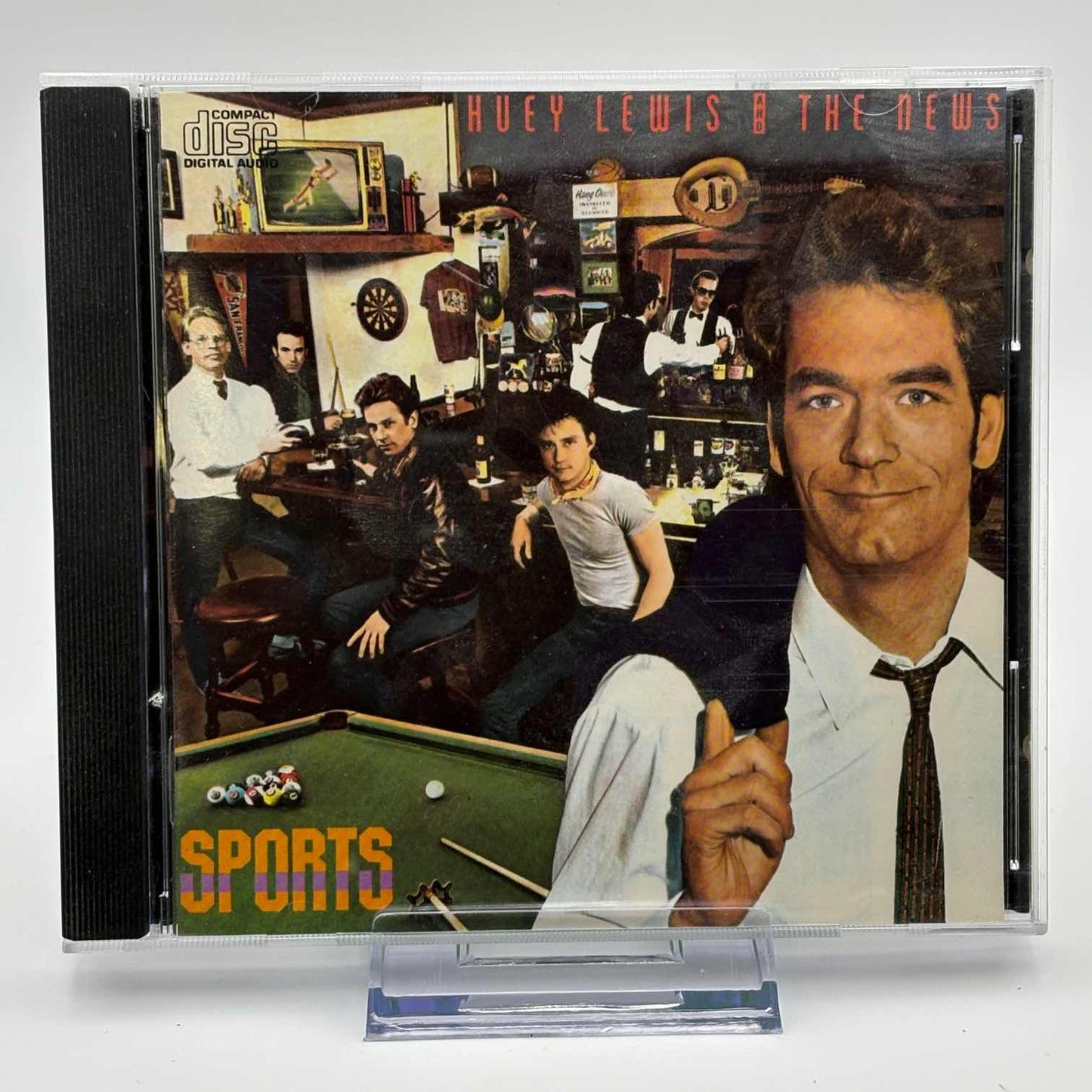 Huey-Lewis-and-the-News--Sports-Used-CD