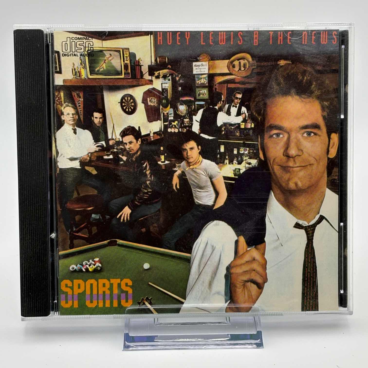 Huey-Lewis-and-the-News--Sports-Used-CD