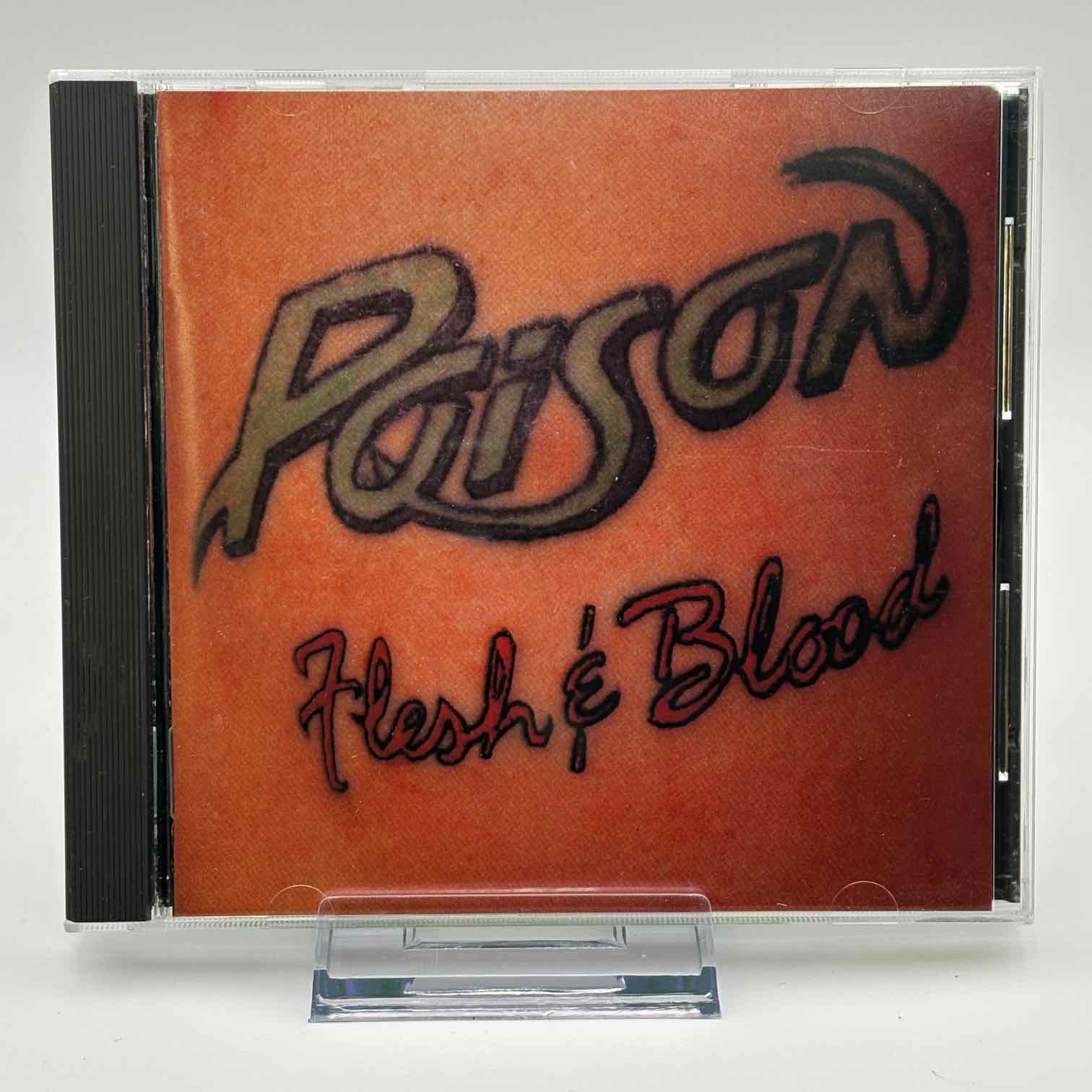 Poison--Flesh-&-Blood-Used-CD
