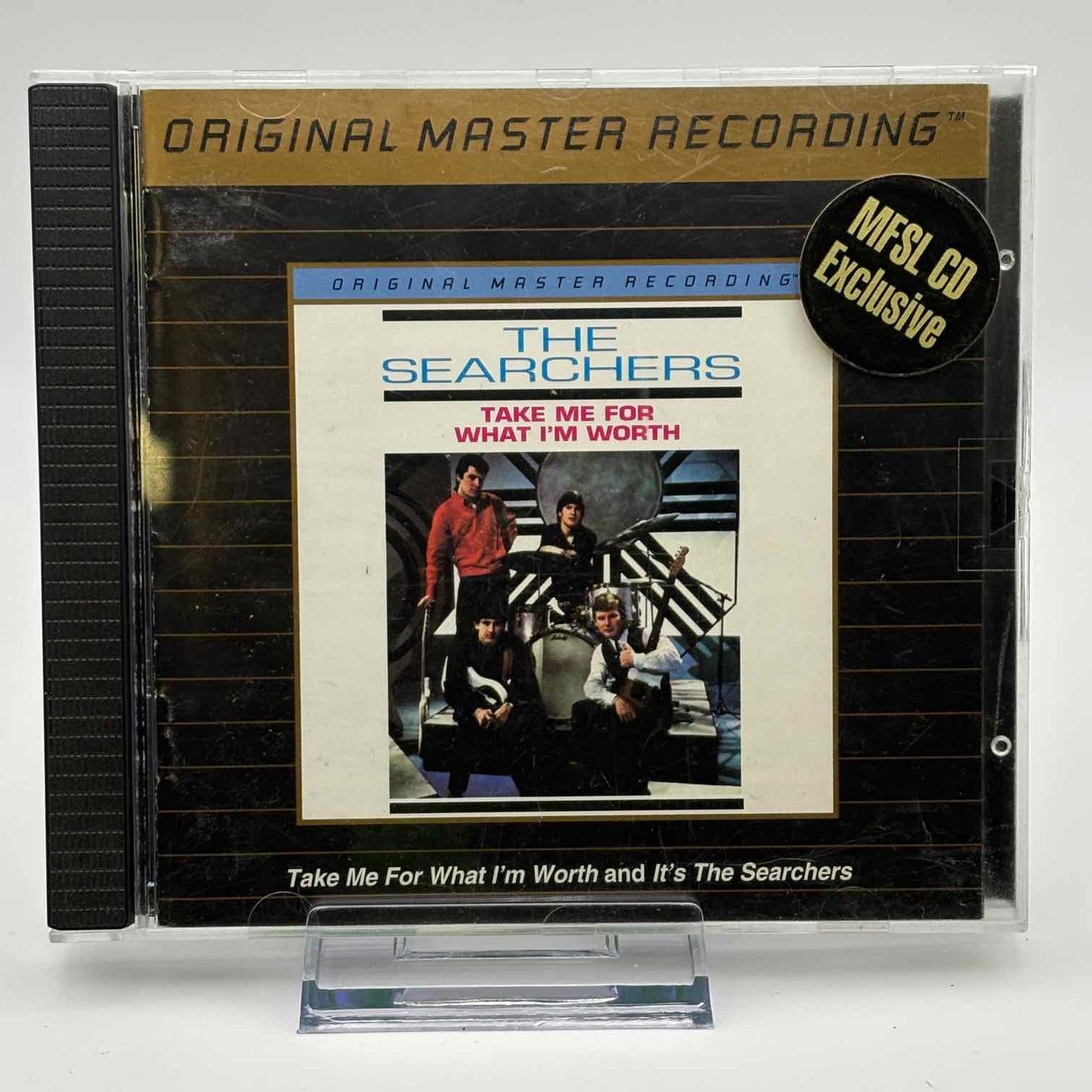 The-Searchers--Its-The-Searchers-&-Take-Me-For-What-Im-Worth-MFSL-Used-CD