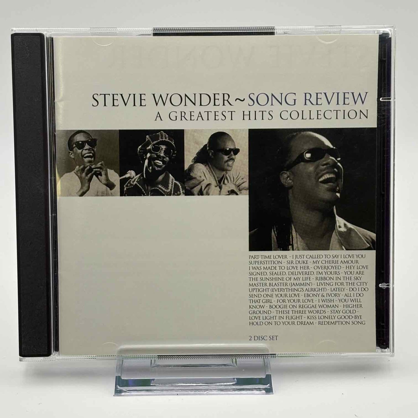 Stevie-Wonder--Song-Review--A-Greatest-Hits-Collection-2CD-Used-CD