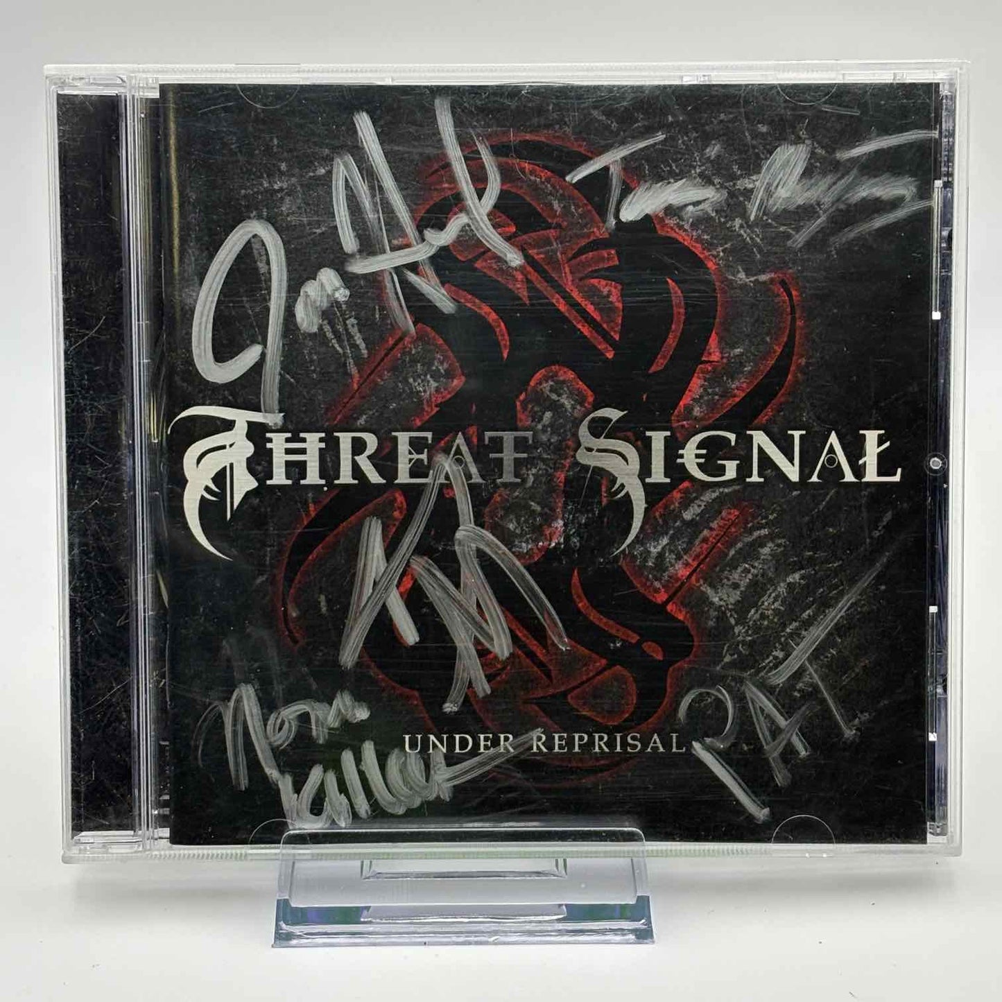 Threat-Signal--Under-Reprisal-Used-CD--AUTOGRAPHED