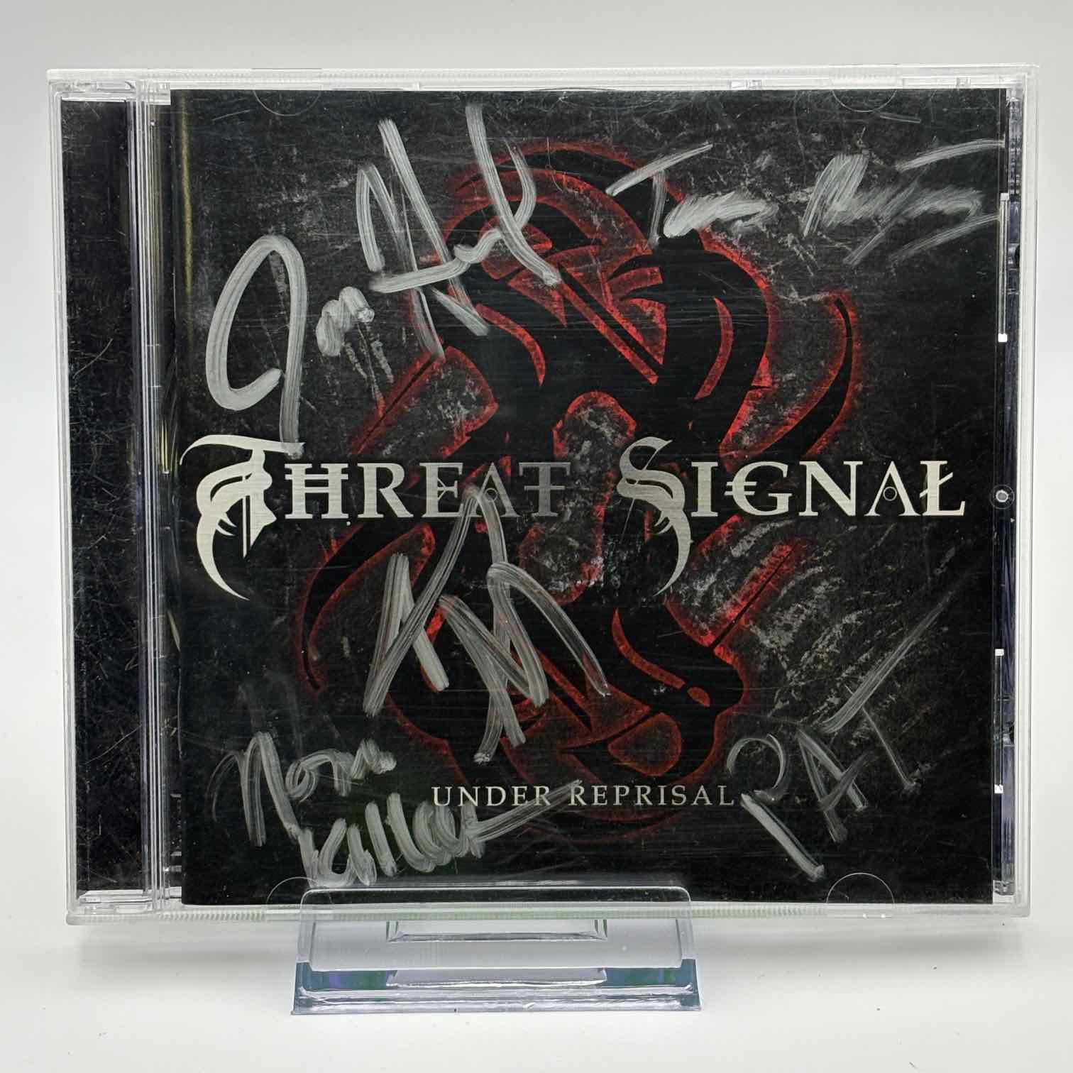 Threat-Signal--Under-Reprisal-Used-CD--AUTOGRAPHED
