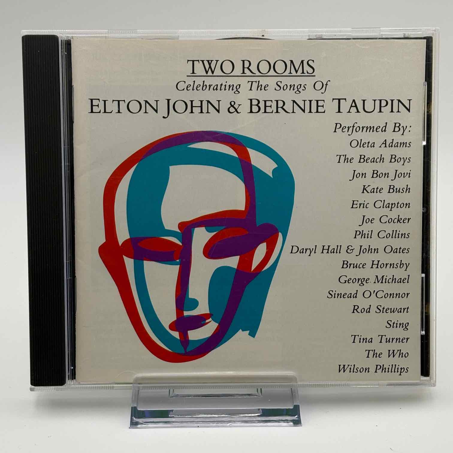 Various--Two-Rooms--Celebrating-the-Songs-of-Elton-John-&-Bernie-Taupin-Used-CD