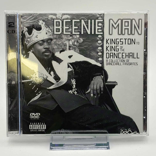 Beenie-Man--Kingston-to-King-of-the-Dancehall-CD+DVD-Used-CD