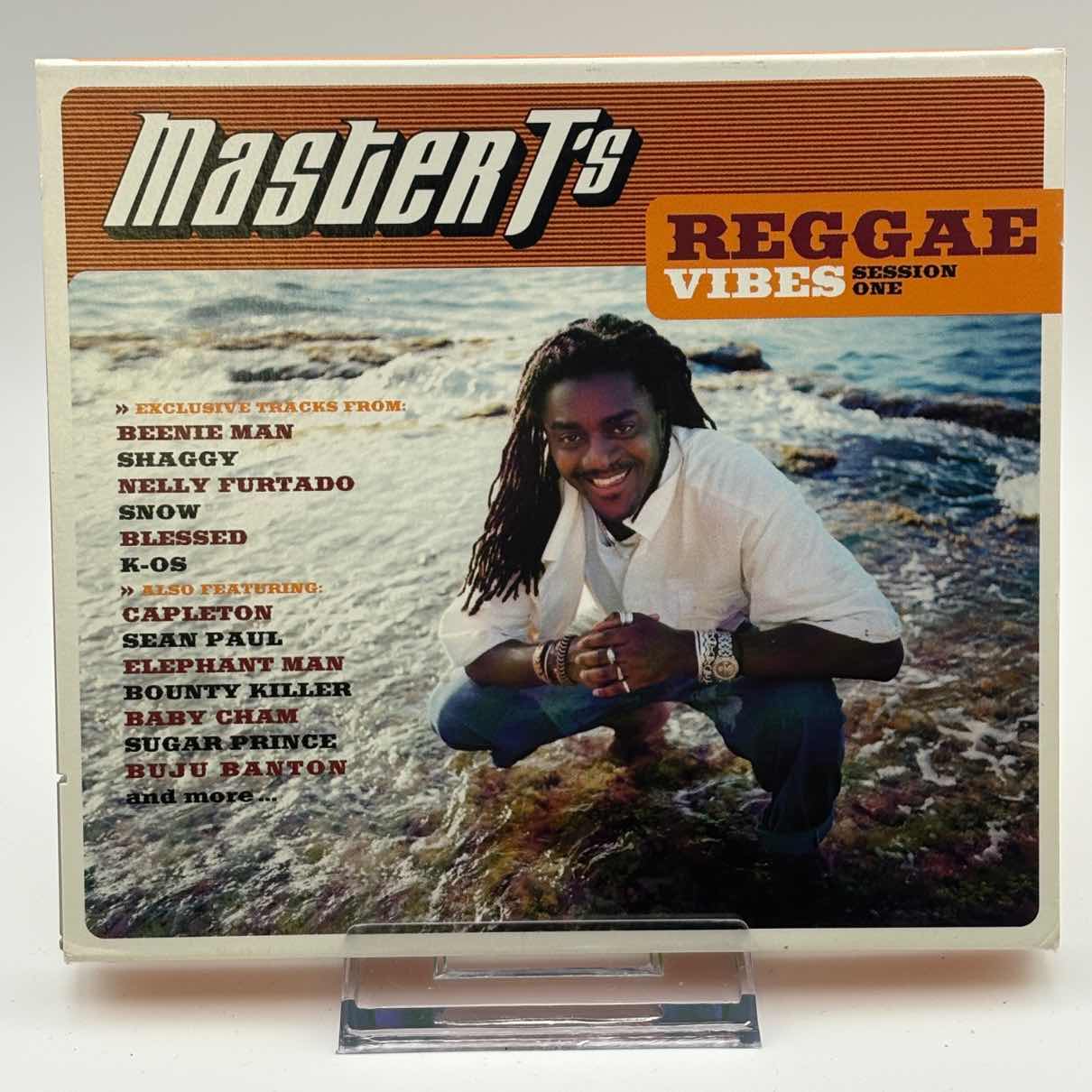 Various--Master-Ts-Reggae-Vibes-Session-One-Used-CD--SAW-CUT