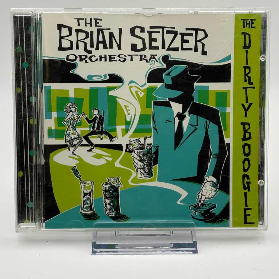 The-Brian-Setzer-Orchestra--The-Dirty-Boogie-Used-CD