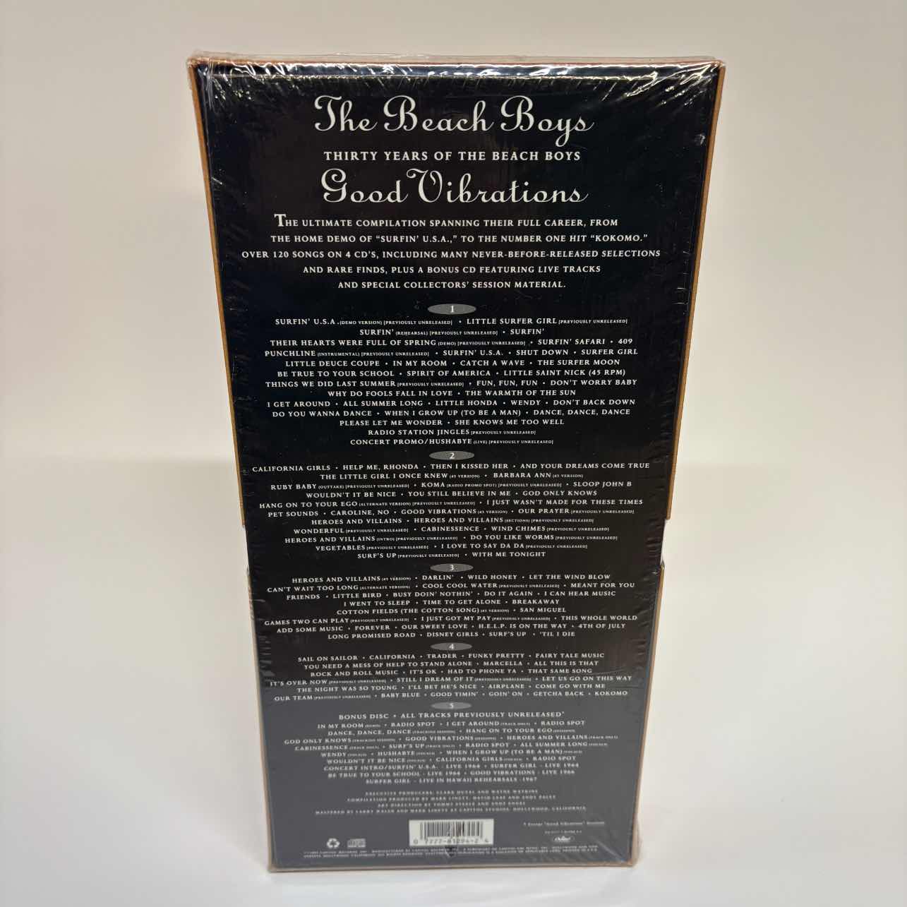 The Beach Boys - Good Vibrations (SEALED 5xCD BOX SET)