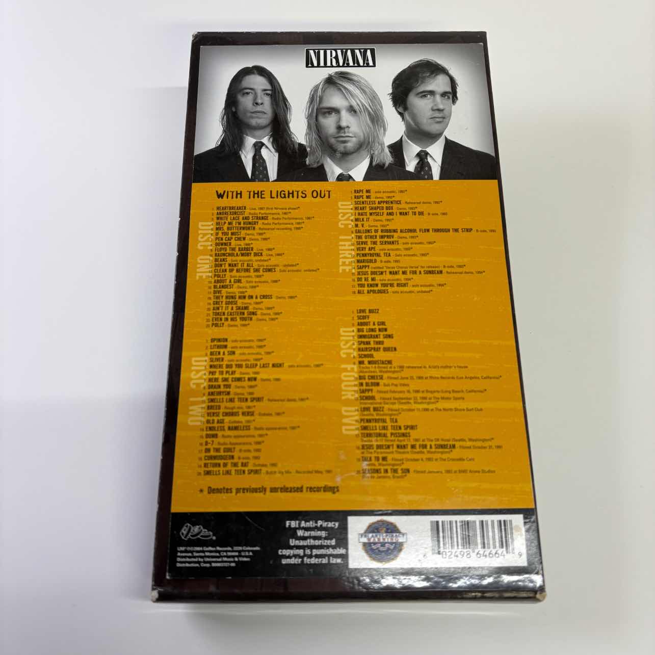 Nirvana - With the Lights Out (BOX SET) (Used CD)