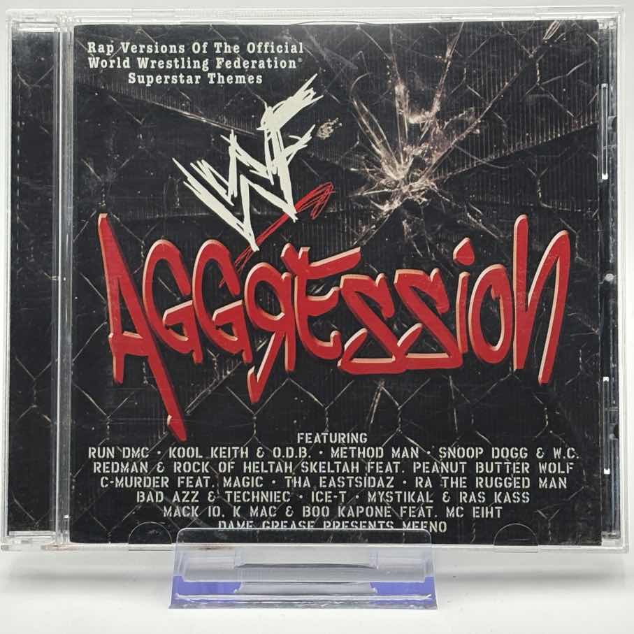 Various--World-Wrestling-Federation-Aggression-Used-CD
