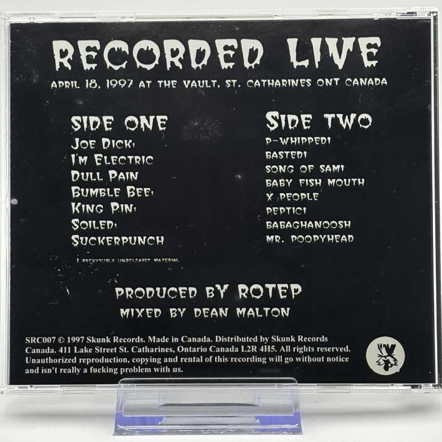 Revenge of the Egg People - 39 1/2 Fingers Live (Used CD)