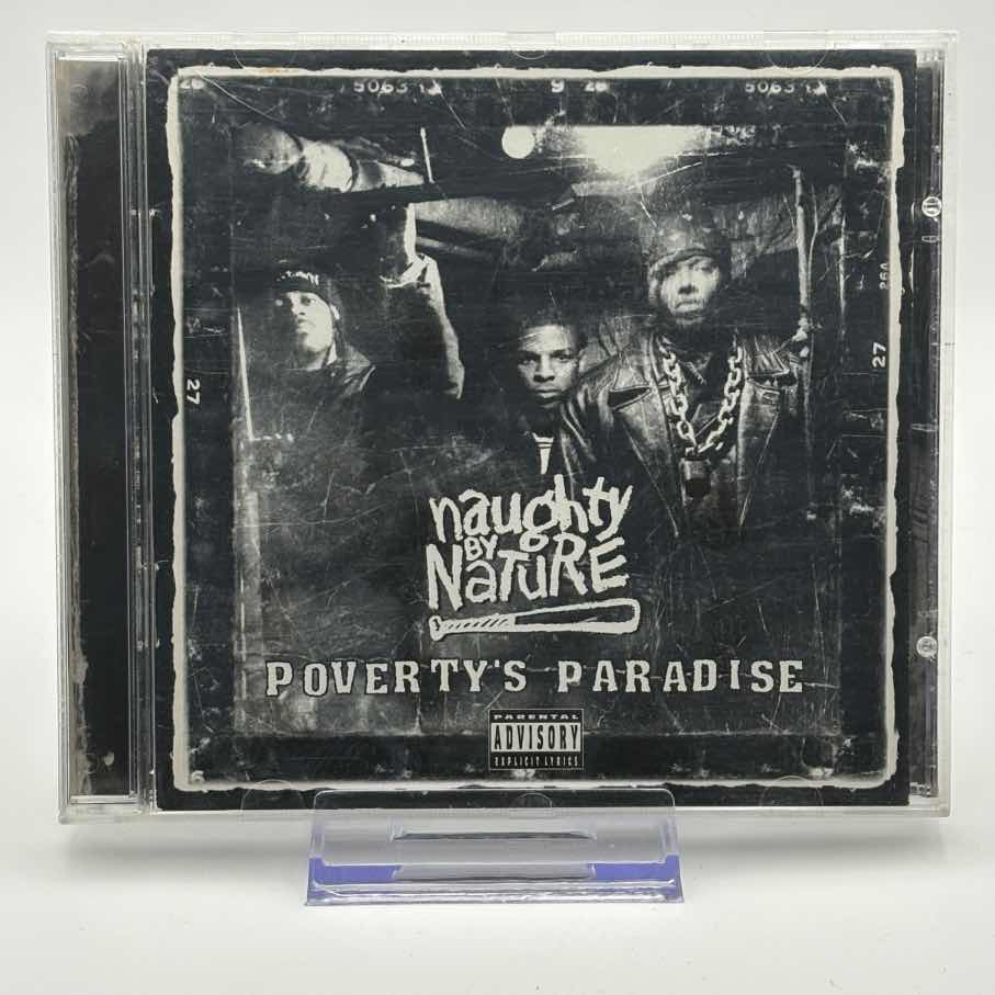 Naughty-By-Nature--Povertys-Paradise-Used-CD