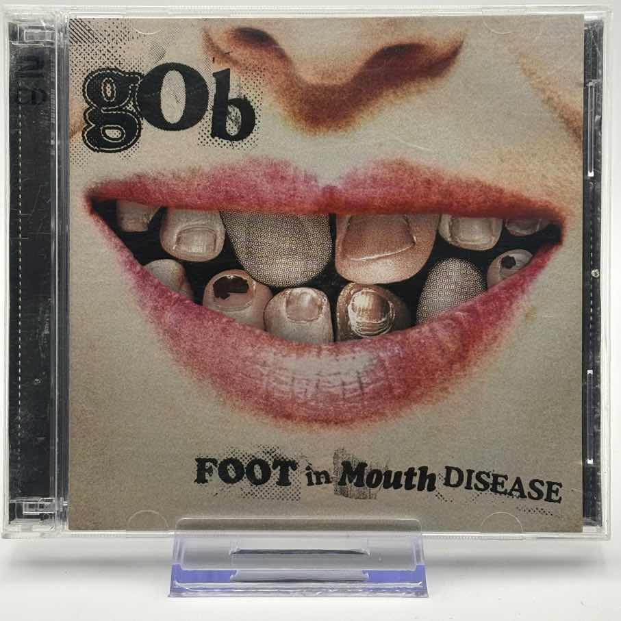 Gob--Foot-in-Mouth-Disease-CD+DVD-Used-CD
