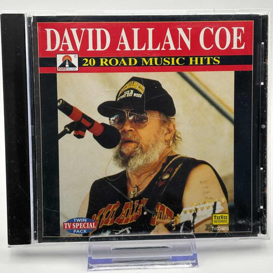 David-Allan-Coe--20-Road-Music-Hits-Used-CD