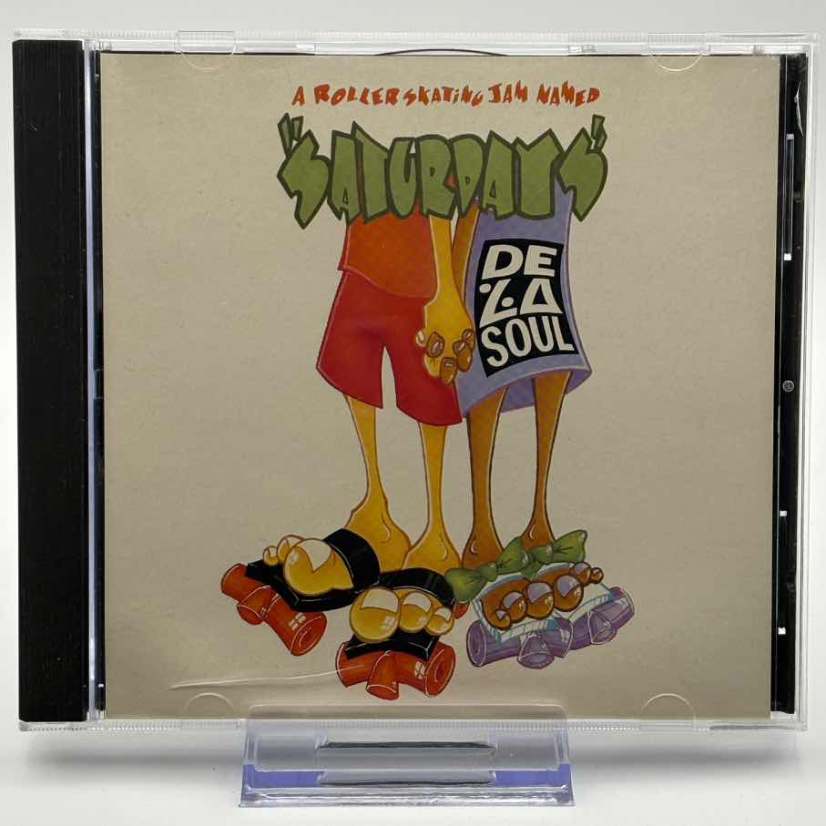 De-La-Soul--A-Roller-Skating-Jam-Named-"Saturdays"-Used-CD