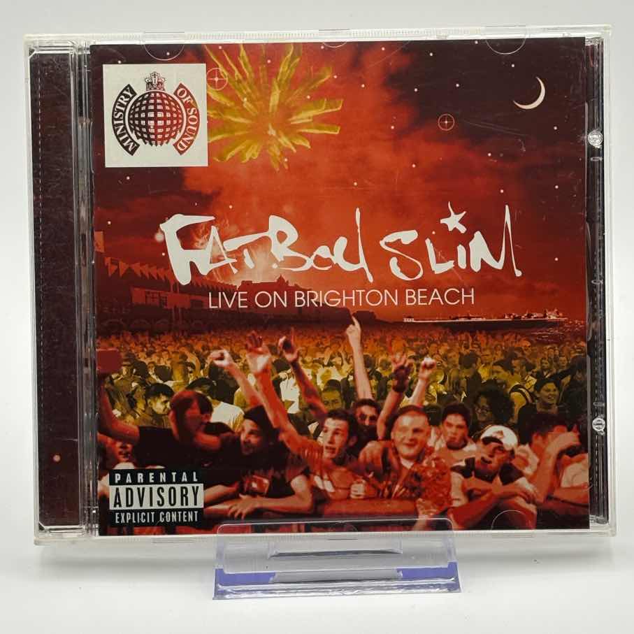 Fatboy-Slim--Live-on-Brighton-Beach-Used-CD