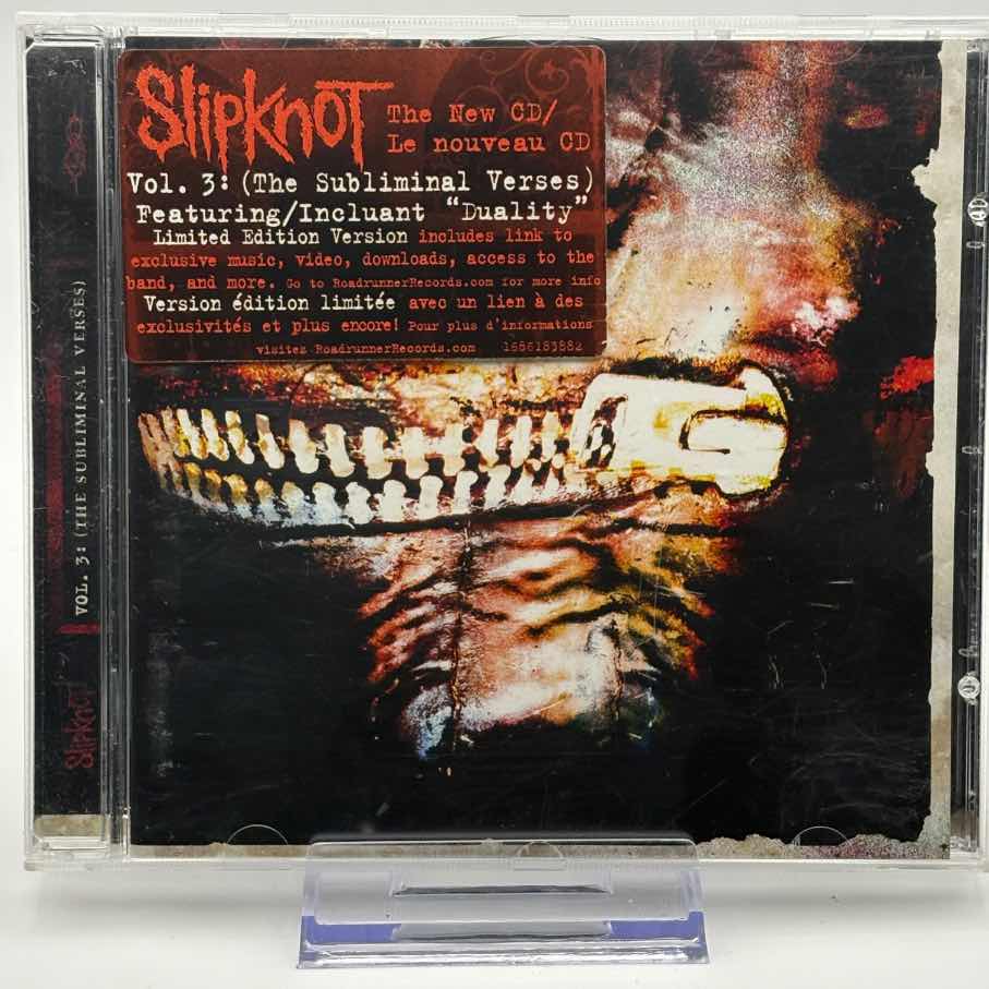Slipknot--Vol-3-The-Subliminal-Verses-Used-CD