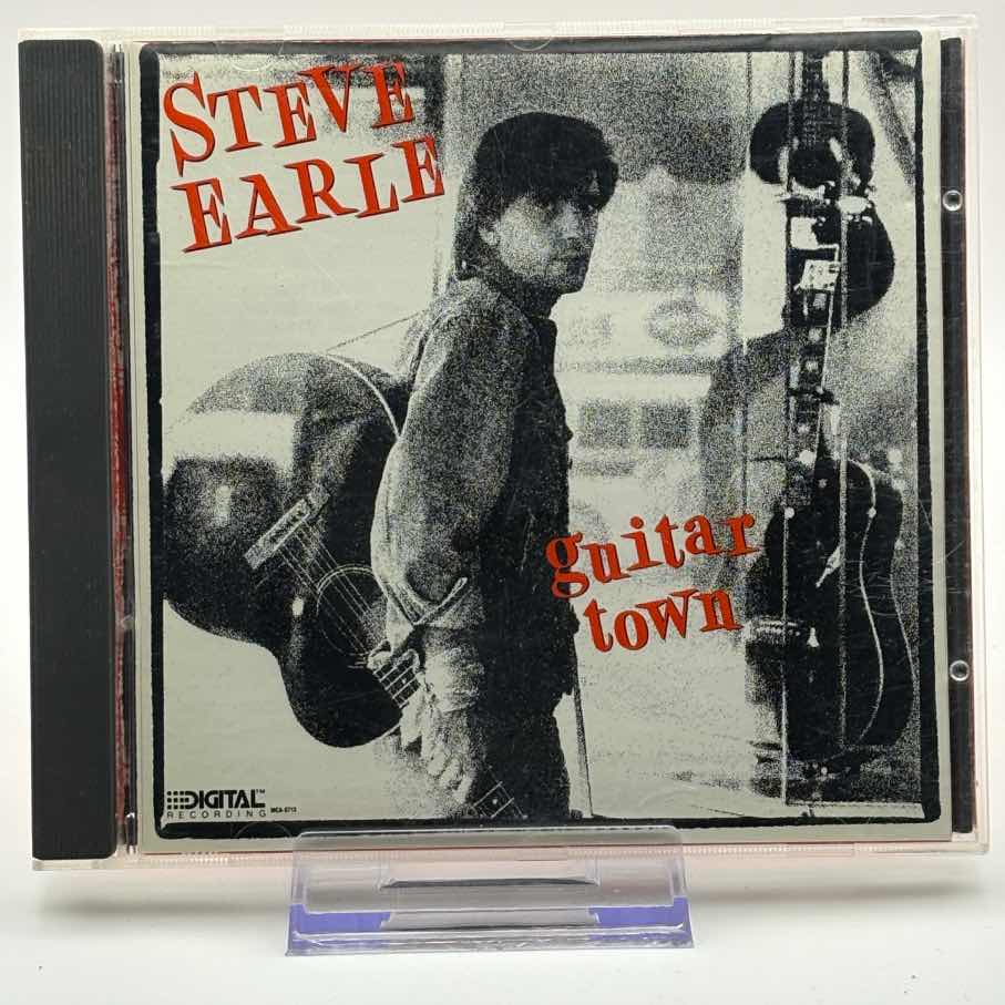 Steve-Earle--Guitar-Town-Used-CD