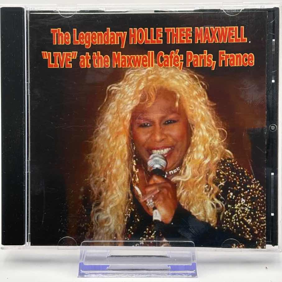 Holle-Thee-Maxwell--Live-at-the-Maxwell-CafŽ-Paris,-France-Used-CD--AUTOGRAPHED-BOOTLEG