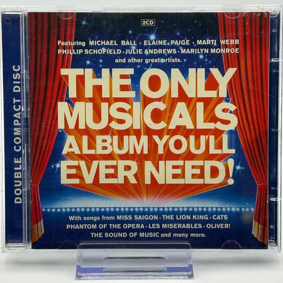 Various--The-Only-Musicals-Album-Youll-Ever-Need-2CD-Used-CD